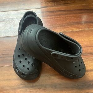CROCS Black Slip-On Clogs